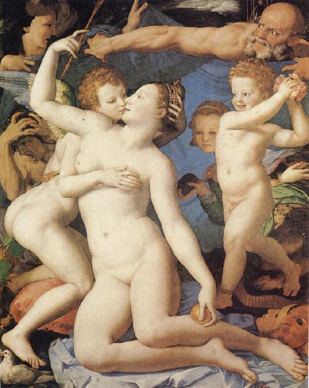 Agnolo Bronzino An Allegory Sweden oil painting art